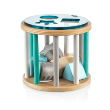 Zopa Fa aktivitás formaillesztő blue puzzle, kirakós