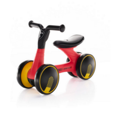 Zopa futóbicikli Easy-Way duplakerekű, Sport piros lábbal hajtható járgány