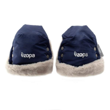 Zopa - kézmelegítő babakocsira - Fluffy vízálló Royal Blue kék baba kesztyű