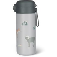 Zopa Mountains Szívószálas italtermosz szilikon pánttal, 350 ml (8595114450442) termosz