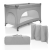 Zopa Összecsukható utazóágy Lely Silver Grey (8595114457038)