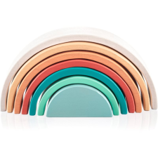 Zopa Wooden Rainbow összecsukható szivárvány fából készült Sunset 1 db készségfejlesztő