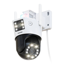 ZOSI C298 MAX 2x4MP WiFi kültéri IP kamera 2.8/8mm megfigyelő kamera