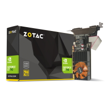 ZOTAC GeForce GT 710 2GB DDR3 Low Profile Videókártya (ZT-71310-10L) videókártya