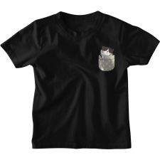  Zsebminta Alamuszi Cica - Gyerek Póló gyerek póló