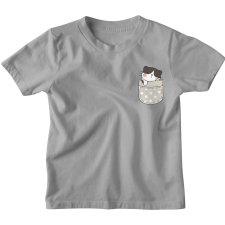  Zsebminta Alamuszi Cica - Gyerek Póló gyerek póló