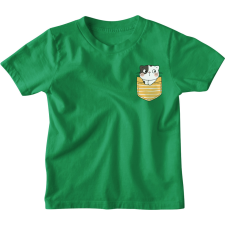  Zsebminta Kíváncsi Cica - Gyerek Póló gyerek póló