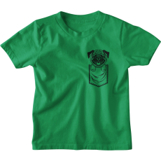  Zsebmintás Mopsz - Gyerek Póló