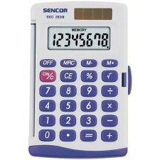  Zsebszámológép 8 digit kijelző Sencor SEC263/8 szürke számológép