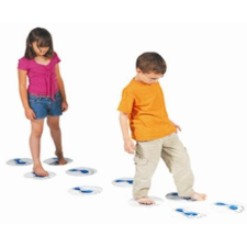  Zselés lábnyomok (6 pár) kreatív és készségfejlesztő