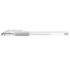 . Zselés toll 0,5mm, kupakos gel-ico, írásszín ezüst toll