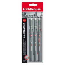  Zselés toll ErichKrause Megapolis 0,5 mm 3 db-os bliszter toll