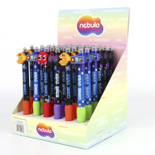  Zseléstoll NEBULO nyomógombos radírozható 0,7 mm Pixel gamer toll