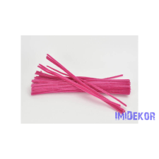 Zsenília drót 30 cm 100db/cs - Magenta dekorációs kellék