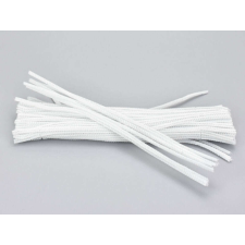  Zsenília drót - fehér 100db/csomag dekorációs kellék