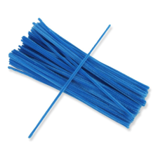  Zsenília drót - világoskék 100db/csomag dekorációs kellék