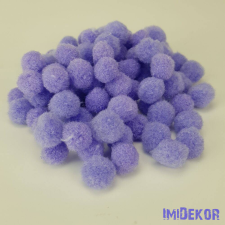  Zsenília pompon 1,5 cm 100db/cs - Lila dekorációs kellék