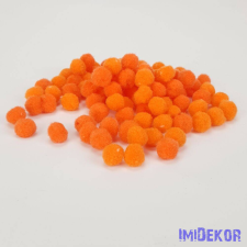  Zsenília pompon 1,5 cm 100db/cs - Narancs dekorációs kellék