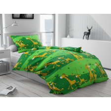 Zsiráf zöld pamut ágyneműhuzat lakástextília