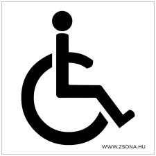 ZSONA DEKOR Akadálymentes WC információs címke