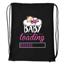 ZSONA DEKOR Baby loading lány - Sport táska fekete kézitáska és bőrönd