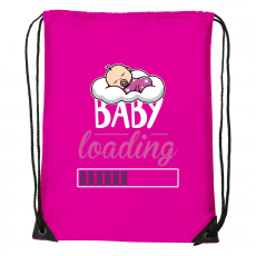 ZSONA DEKOR Baby loading lány - Sport táska magenta