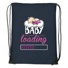 ZSONA DEKOR Baby loading lány - Sport táska navy kék
