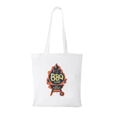 ZSONA DEKOR BBQ time - Bevásárló táska fehér v2 kézitáska és bőrönd