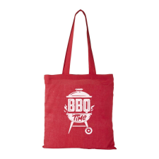 ZSONA DEKOR BBQ time - Bevásárló táska piros v1 kézitáska és bőrönd