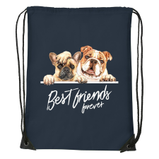 ZSONA DEKOR Best friend - Sport táska navy kék kézitáska és bőrönd