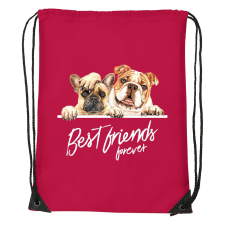 ZSONA DEKOR Best friend - Sport táska piros kézitáska és bőrönd