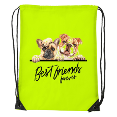 ZSONA DEKOR Best friend - Sport táska sárga