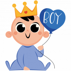 ZSONA DEKOR Boy baby - Sport táska fehér