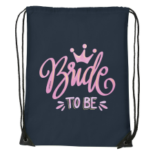 ZSONA DEKOR Bride to be - Sport táska navy kék kézitáska és bőrönd