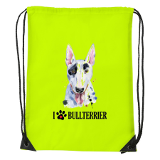 ZSONA DEKOR Bullterrier - Sport táska sárga v2 kézitáska és bőrönd