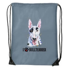 ZSONA DEKOR Bullterrier - Sport táska szürke v2 kézitáska és bőrönd
