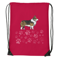 ZSONA DEKOR Corgi - Sport táska piros v1