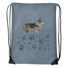 ZSONA DEKOR Corgi - Sport táska szürke v1 kézitáska és bőrönd