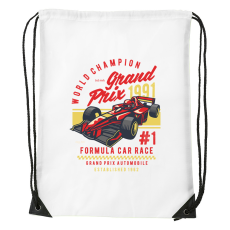 ZSONA DEKOR Formula Car Race - Sport táska fehér