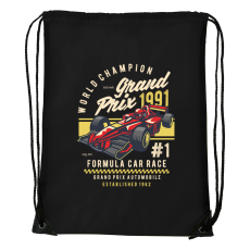 ZSONA DEKOR Formula Car Race - Sport táska fekete