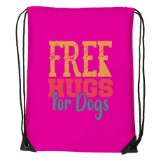 ZSONA DEKOR Free hugs for dog - Sport táska magenta