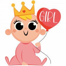 ZSONA DEKOR Girl baby - Bevásárló táska fekete kézitáska és bőrönd