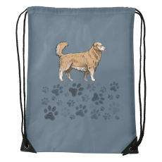 ZSONA DEKOR Golden retriver - Sport táska szürke