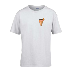 ZSONA DEKOR Gyerek póló Ovis jelel Fagyi mintával Fehér 110 méret