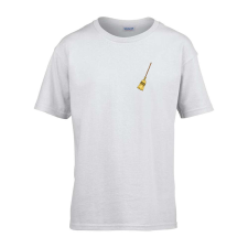 ZSONA DEKOR Gyerek póló Ovis jelel Seprű mintával Fehér 110 méret gyerek póló