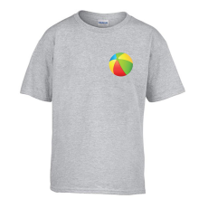 ZSONA DEKOR Gyerek póló Ovis jelel Strand labda mintával Szürke 158 méret