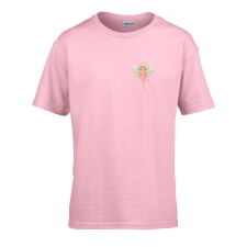 ZSONA DEKOR Gyerek póló Ovis jelel Tündér mintával Rózsaszín 158 méret gyerek póló