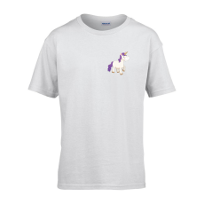 ZSONA DEKOR Gyerek póló Ovis jelel Unikornis mintával Fehér 122 méret