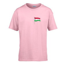 ZSONA DEKOR Gyerek póló Ovis jelel Zászló mintával Rózsaszín 134 méret