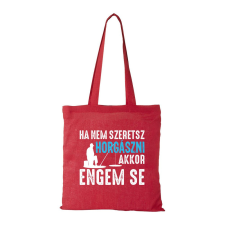 ZSONA DEKOR Ha nem szeretsz horgászni - Bevásárló táska piros kézitáska és bőrönd